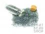 Transparent Silver Lustered Grey Size 11-0 Seed Beads